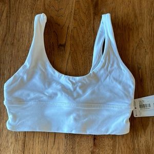 Lululemon align white bra nwt size 4